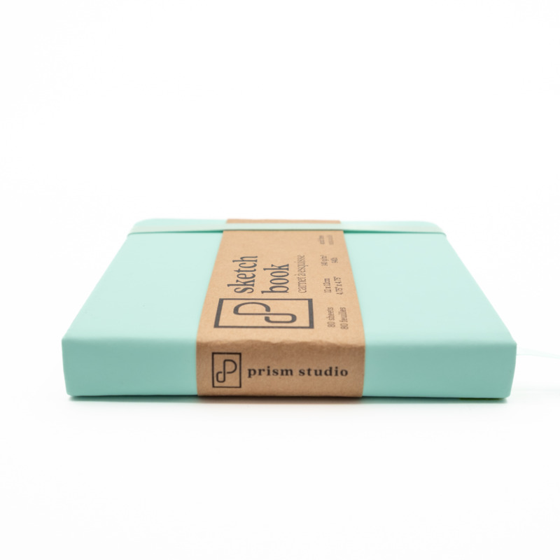 Sketch Book, 12cm x 12cm - Seafoam Green - Prism Studio Canada