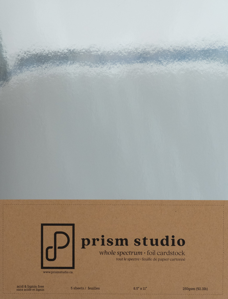 ++Prism Studio Whole Spectrum Foil Cardstock -ferm 28 août PRS-WF8250-101