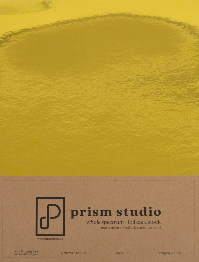 ++Prism Studio Whole Spectrum Foil Cardstock -ferm 28 août PRS-WF8250-102