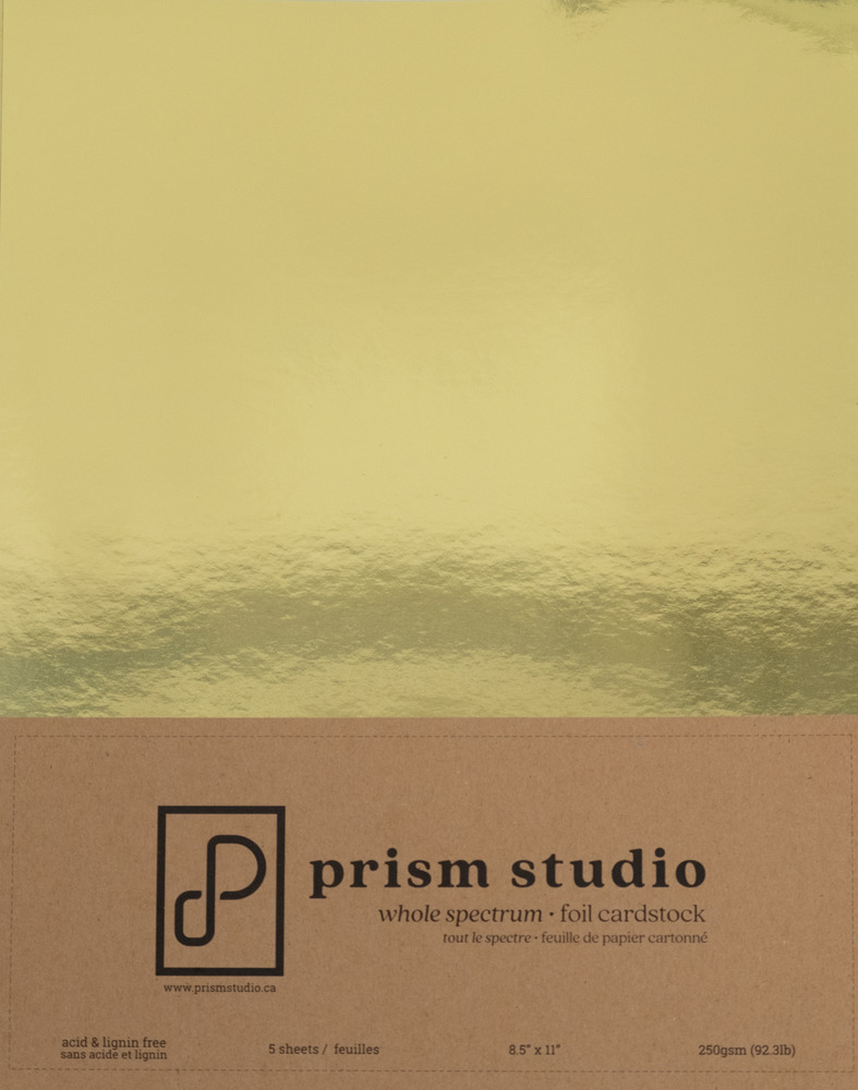 ++Prism Studio Whole Spectrum Foil Cardstock -ferm 28 août PRS-WF8250-103