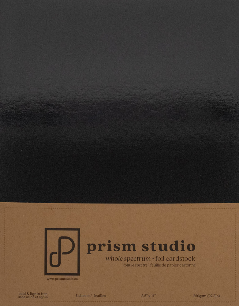 ++Prism Studio Whole Spectrum Foil Cardstock -ferm 28 août PRS-WF8250-113