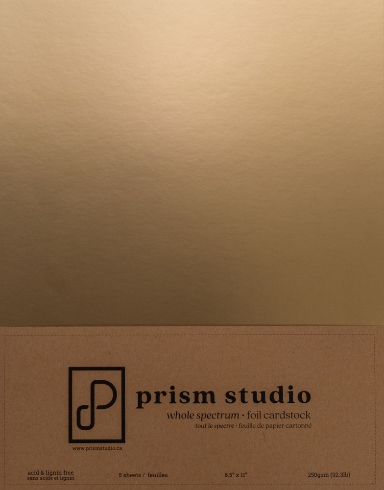 ++Prism Studio Whole Spectrum Foil Cardstock -ferm 28 août PRS-WF8250-121