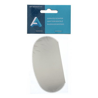 Stainless Steel Serrated Scraper