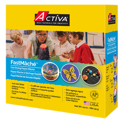 ACTIVA: Paper Mache & Sculpture - FastMache Fast Drying Paper Mache