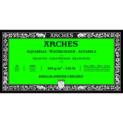 Arches: Aquarelle Watercolour Paper - Blocks