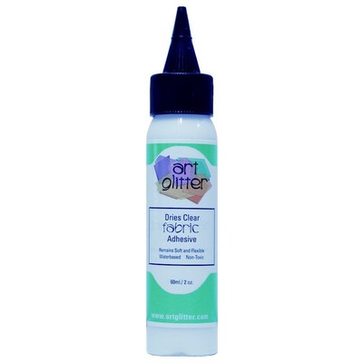 Art Glitter: Adhesives - Fabric Dries Clear