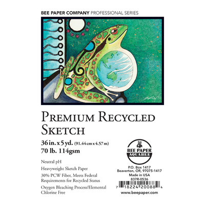 Bee Paper: Premium Recycled Sketch Paper - Rolls