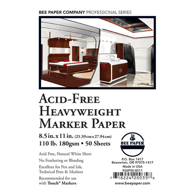 Bee Paper: Bee Artist Marker Paper - Packs
