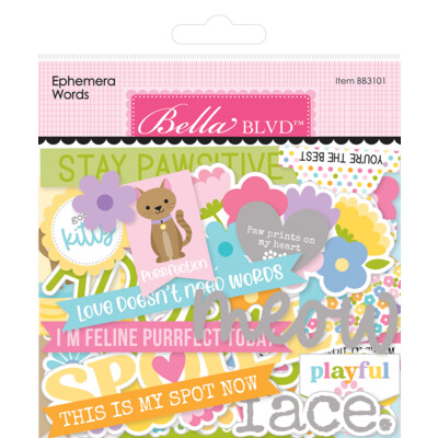 Bella BLVD: Ephemera - Words