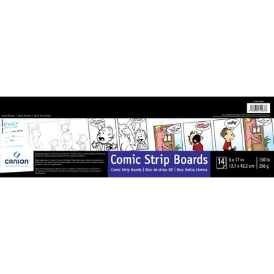 Comic & Manga Comic Strip Boards, 5" x 17"