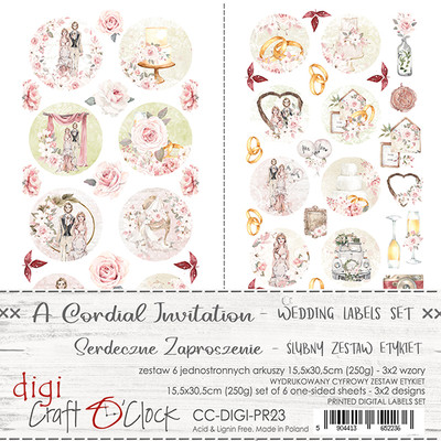 Craft O'Clock: Printed Digital Labels