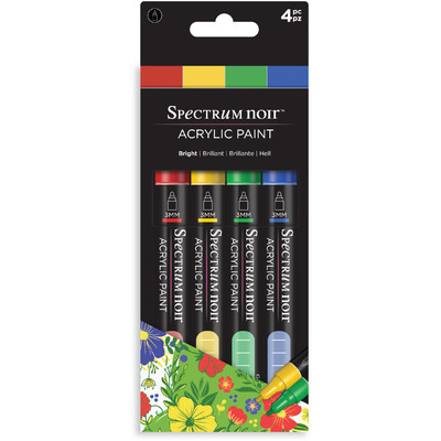 Acrylic Paint Marker Set, Bright (4pc)