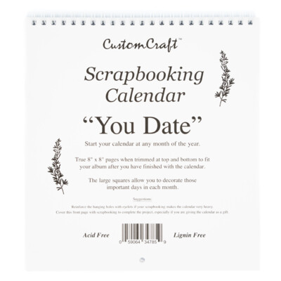 "You Date" Custom Calendar, 8" x 8"