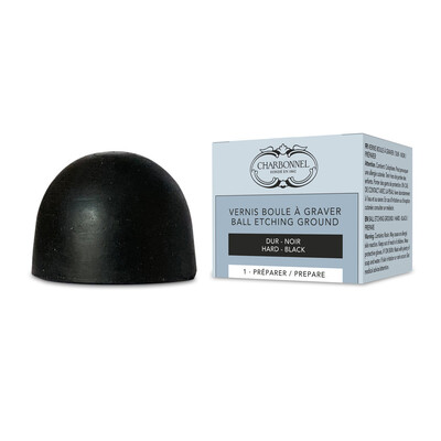 Etching Ground Ball, Hard Black Opaque