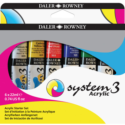 Daler-Rowney: System3 - Acrylic Paint