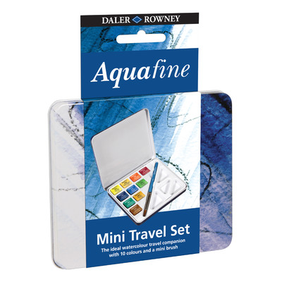 Aquafine Watercolour Paint Mini Travel Set