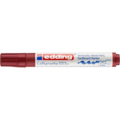 edding: Calligraphy Markers and Pens - 1455 Calligraphy Pens with Flexible Nib