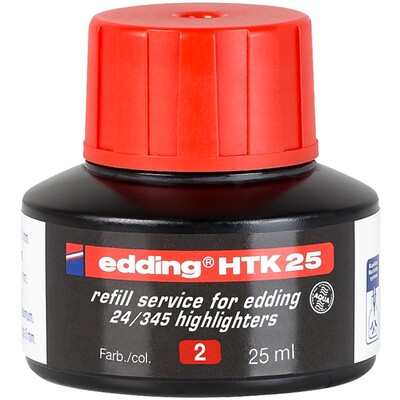 HTK 25 Refill Service, Highlighter - Red