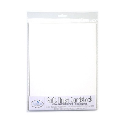 8.5X11 Soft Finish Cardstock (25pk)