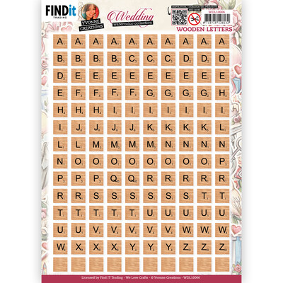 Find IT Trading: Yvonne Creations - Wooden Letters