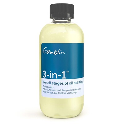 Gamblin: Mediums - Fluid Mediums - 3-in-1