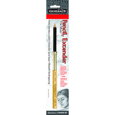 The Miser Pencil Extender with Soft Drawing Pencil (Blistercarded)