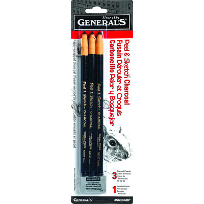 General Pencil Co.: Charcoal - Peel And Sketch