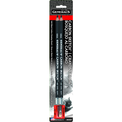 General Pencil Co.: Signature Artist Drawing Pencil Formulas - Carbon Sketch