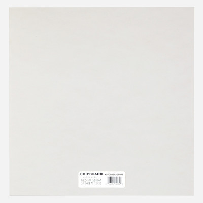 Grafix: Chipboard - White