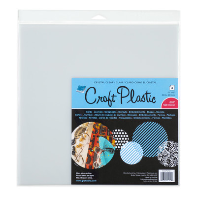 Grafix: Craft Plastic - Clear .020 Heavy Weight