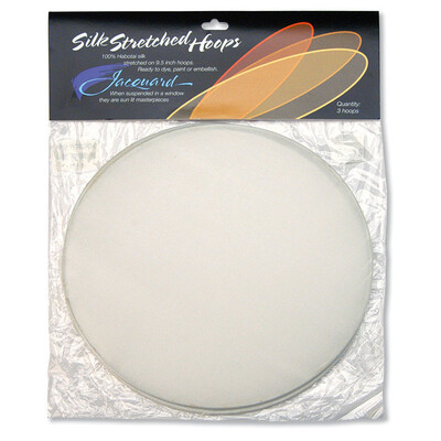 Jacquard: Paintable Blanks - Silk Hoops