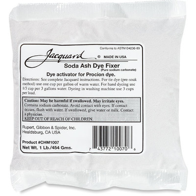 Soda Ash Dye Fixer, 1lb