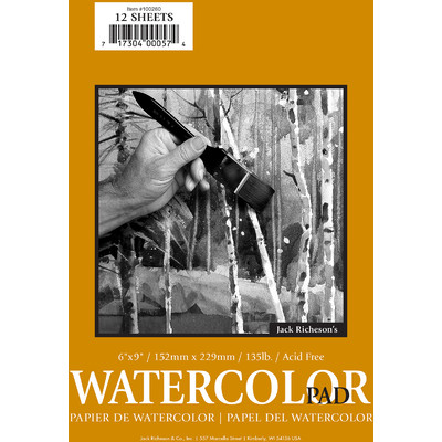 Jack Richeson & Co.: Paper Pads And Bulk - Watercolor