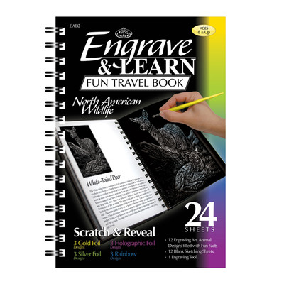 Royal & Langnickel: Engraving Art - Engrave and Learn Travel Books