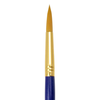 Royal & Langnickel: Scholastic Brushes - Gold Taklon - Round