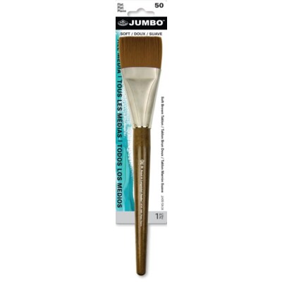 Royal & Langnickel: Large Area Brushes - Jumbo - Soft Brown Taklon