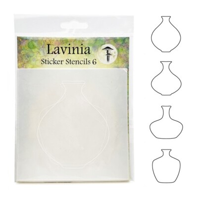 Sticker Stencils, 6 - Bottle Collection