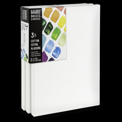 11X14 Basics Canvas (3 pack)