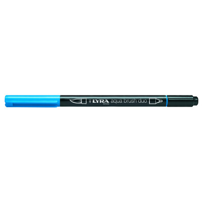 Aqua Brush Duo Marker, Cerulean