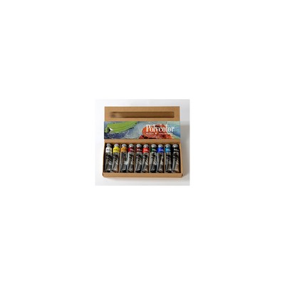 Polycolor Acrylic Paint Set (10 Tubes, 20ml)