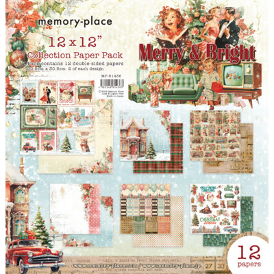 12X12 Collection Pack, Merry & Bright