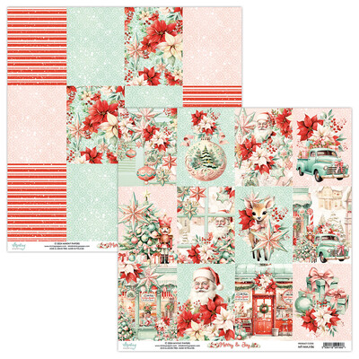 12X12 Patterned Paper, Merry & Joy 06