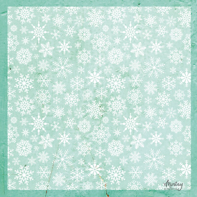 12X12 Decorative Vellum, Snowflakes