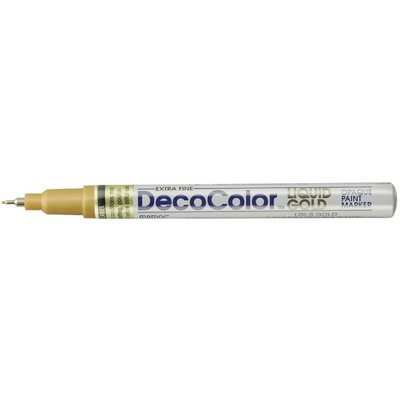 DecoColor Paint Marker, Extra Fine - Liquid Gold