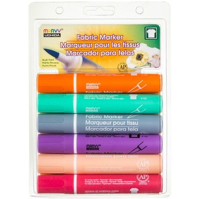 Marvy Uchida: Fabric Marker Brush - Sets