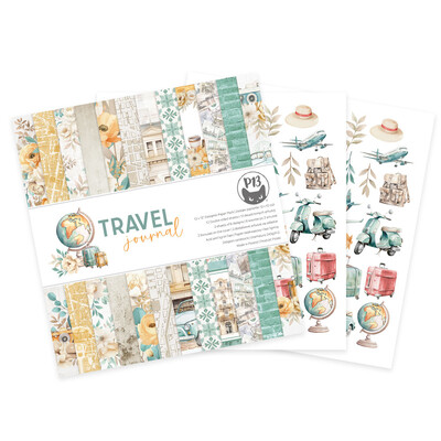 12X12 Paper Pad, Travel Journal