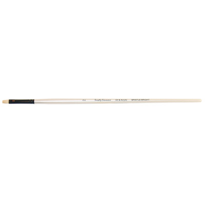 Princeton Artist Brush Co.: Simply Simmons Long Handle Natural - Bright