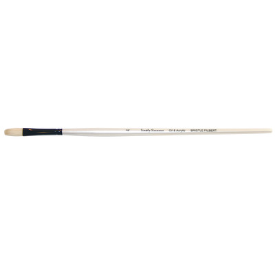 Princeton Artist Brush Co.: Simply Simmons Long Handle Natural - Filbert