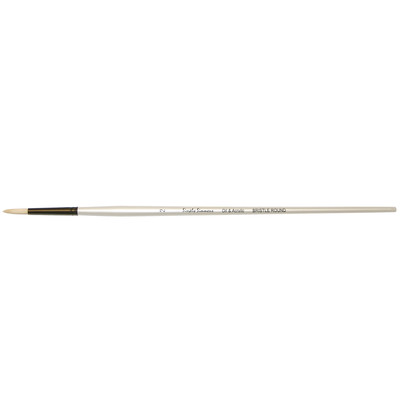 Princeton Artist Brush Co.: Simply Simmons Long Handle Natural - Round