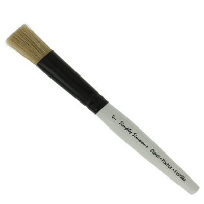 Princeton Artist Brush Co.: Simply Simmons Short Handle - Stencil